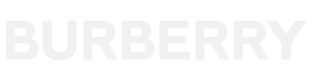 The image shows the word BURBERRY in bold, uppercase letters on a white background, highlighting the brand’s timeless alliance with luxury and style.